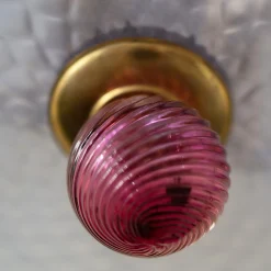 Vintage Polychrome Chandelier