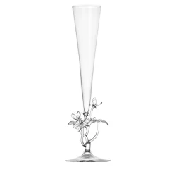 Viola Odorata Glass Flute