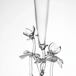 Viola Odorata Glass Flute
