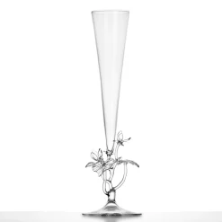 Viola Odorata Glass Flute