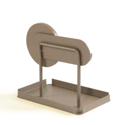 Virgola Beige Tabletop Mirror by Xu Zheng