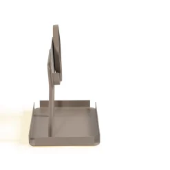 Virgola Beige Tabletop Mirror by Xu Zheng