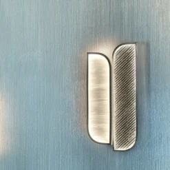 Visconti Retro Brass And Silver Wall Sconce