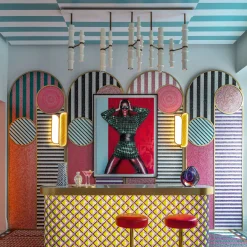 Visconti Retro Brass And Silver Wall Sconce