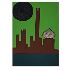 Visione Di Città Future Tapestry #17