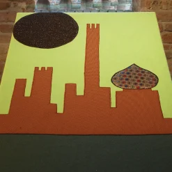 Visione Di Città Future Tapestry #17