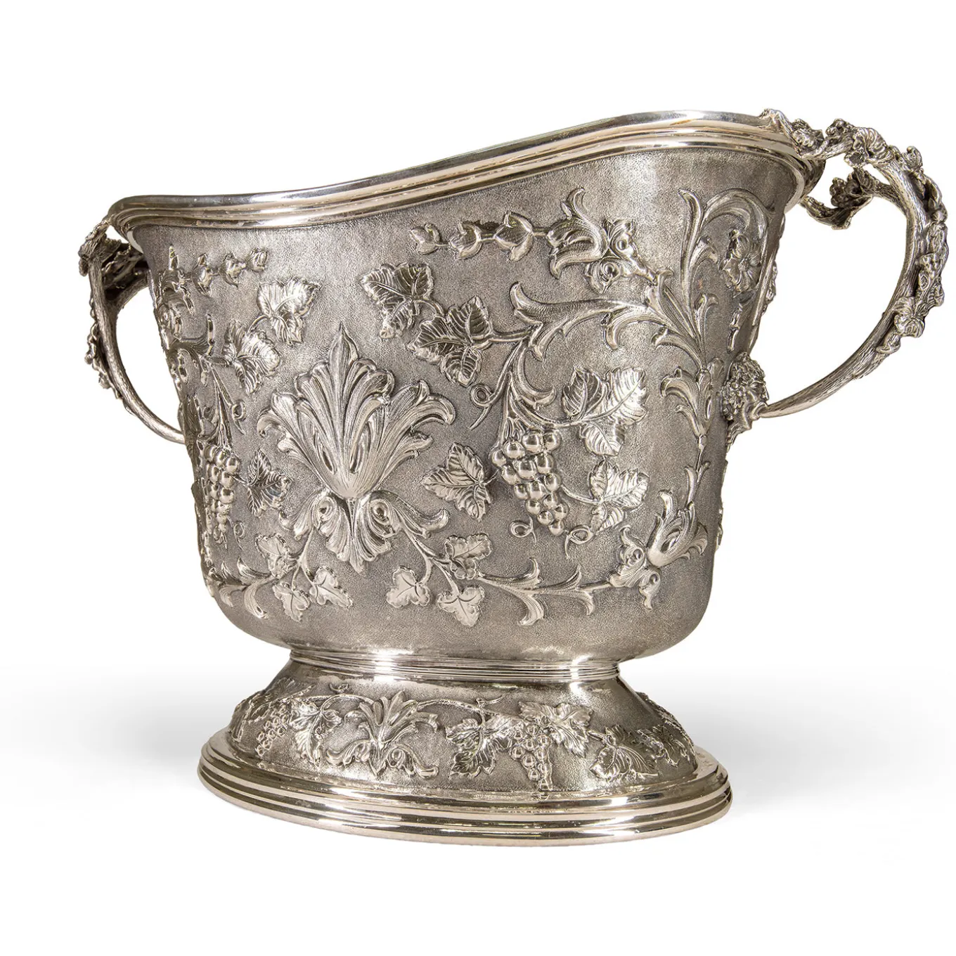Vite d’Argento Silver Champagne Ice Bucket
