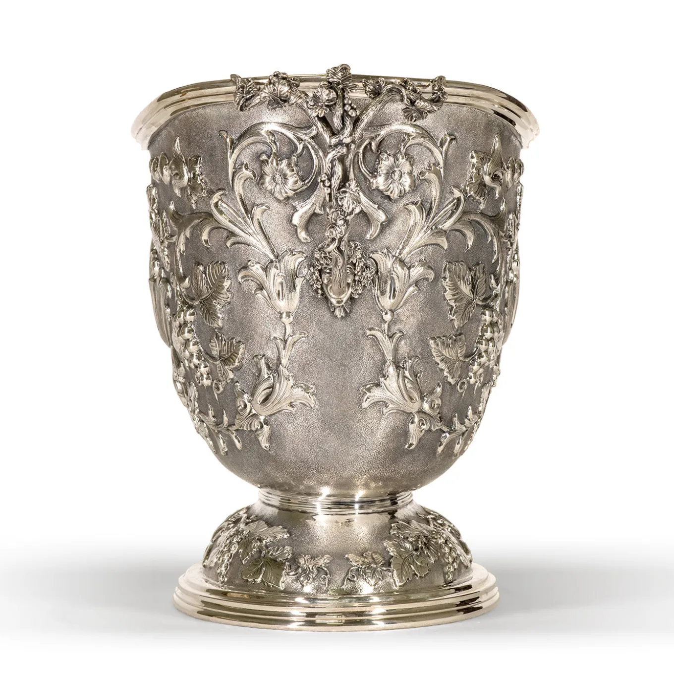 Vite d’Argento Silver Champagne Ice Bucket