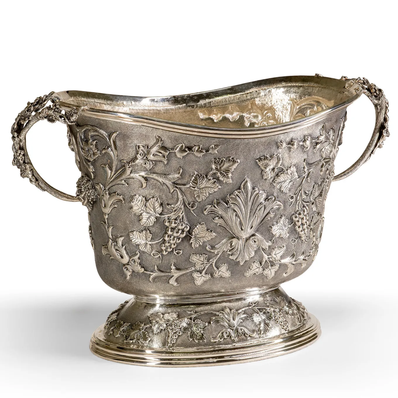 Vite d’Argento Silver Champagne Ice Bucket