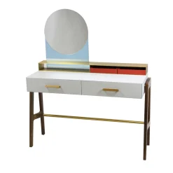 Vivian Vanity Desk with Mirror #2