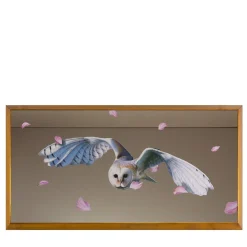 Volo Etereo Oil Painting on Wall Mirror By Giuseppe Caiafa