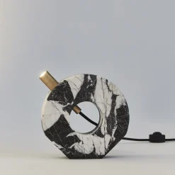 Voyager Disk Table Lamp Grand Antique