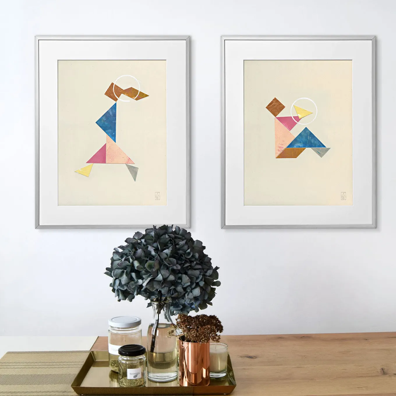 W Tangram N.06 Print