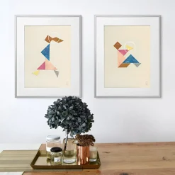 W Tangram N.05 Print