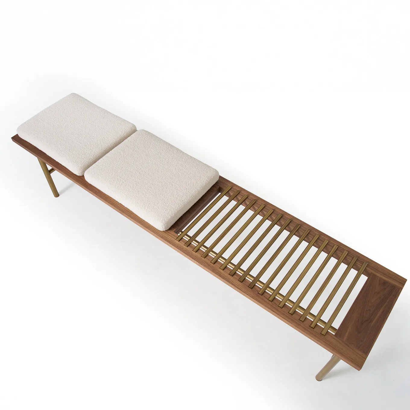 Wabi Canaletto Wood Bench
