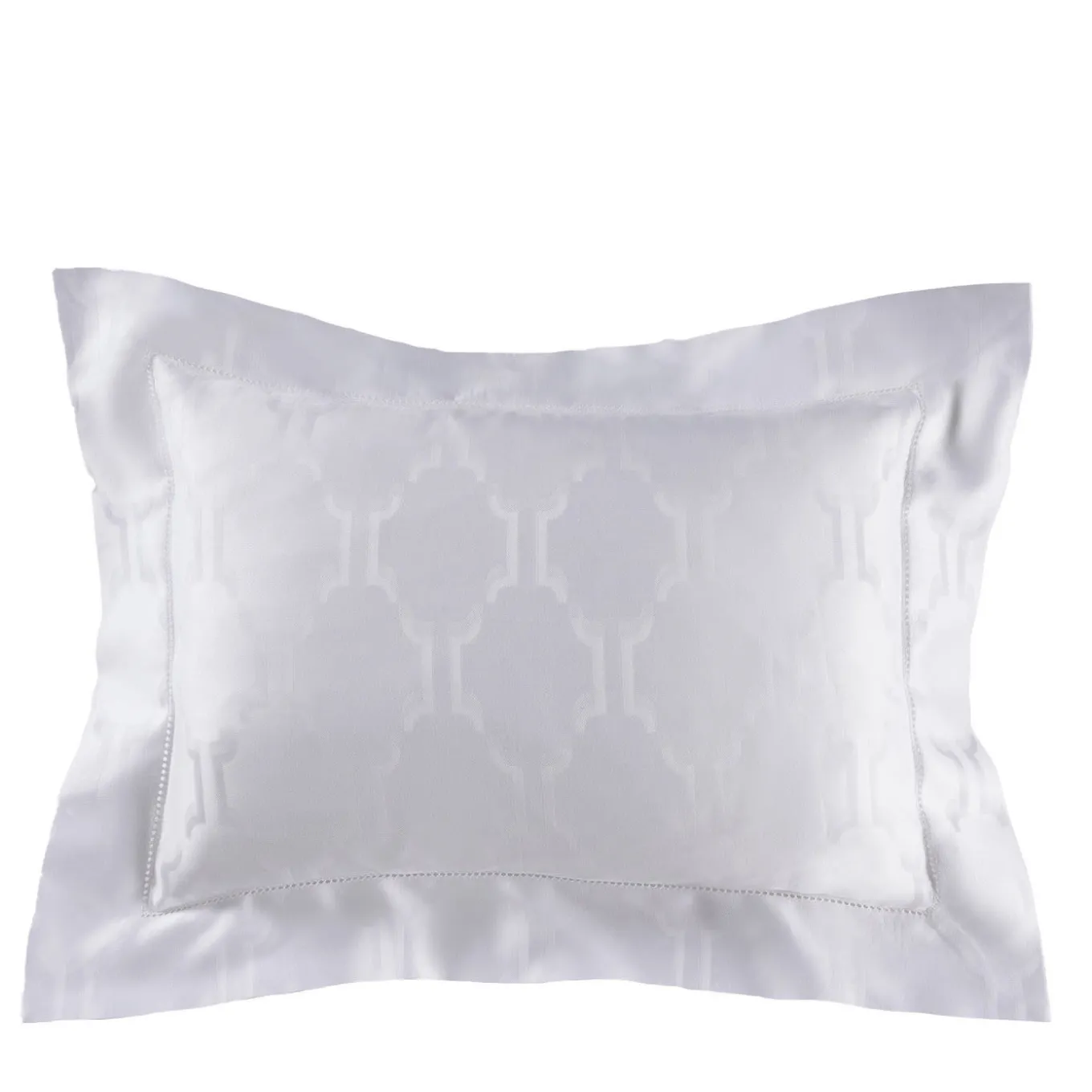 Waldorf Boudoir Rectangular Patterned White Pillowcase