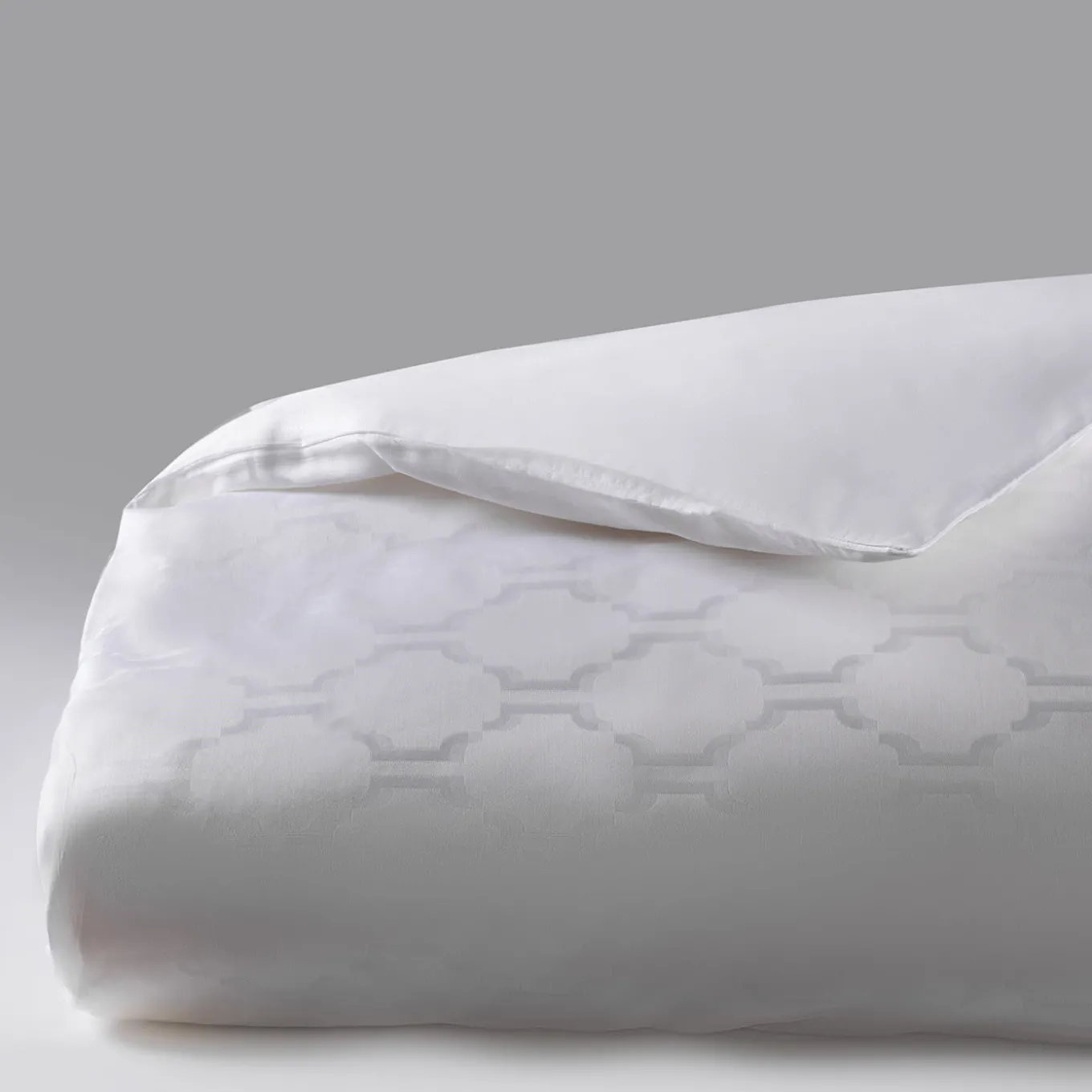 Waldorf Damask White Double Bed Duvet Cover