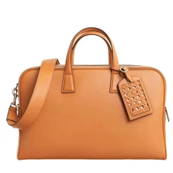 Walnut Cristallo Mini Weekend Bag