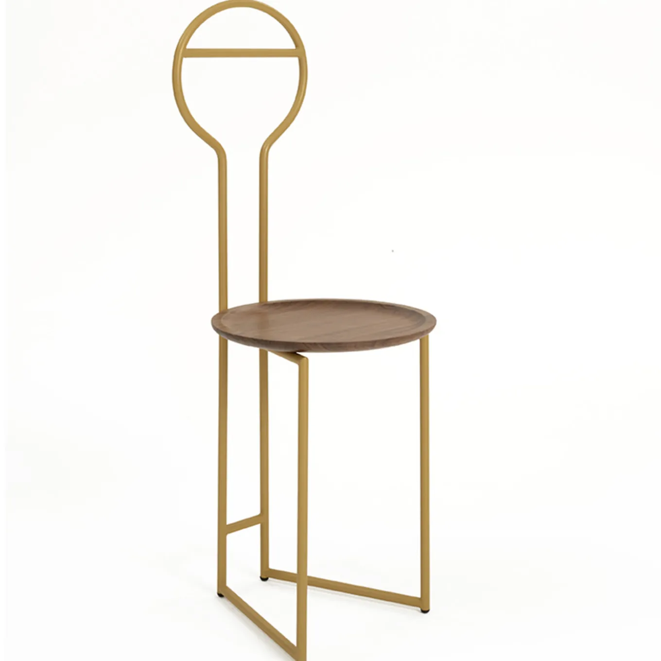 Walnut Joly Chairdrobe with Tall Backrest by Lorenz + Kaz