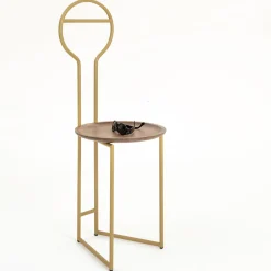 Walnut Joly Chairdrobe with Tall Backrest by Lorenz + Kaz