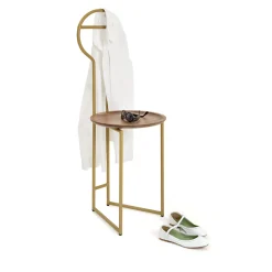 Walnut Joly Chairdrobe with Tall Backrest by Lorenz + Kaz