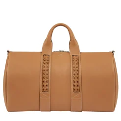 Walnut Leather Duffle Bag