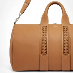 Walnut Leather Duffle Bag