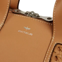 Walnut Leather Duffle Bag