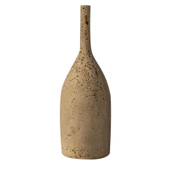 Walnut Travertine Decorative Bottle