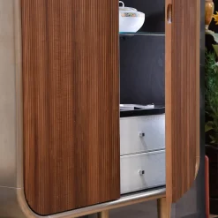 Walnut/Reed 19 Cabinet