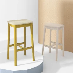 White 135 Bar Stool by Harri Koskinen
