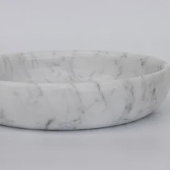 White Carrara Marble Vide Poche