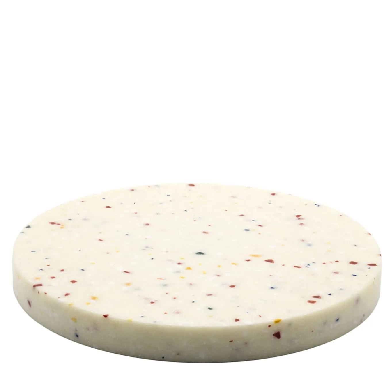 White Festival Corian Base Small Wireless Charger