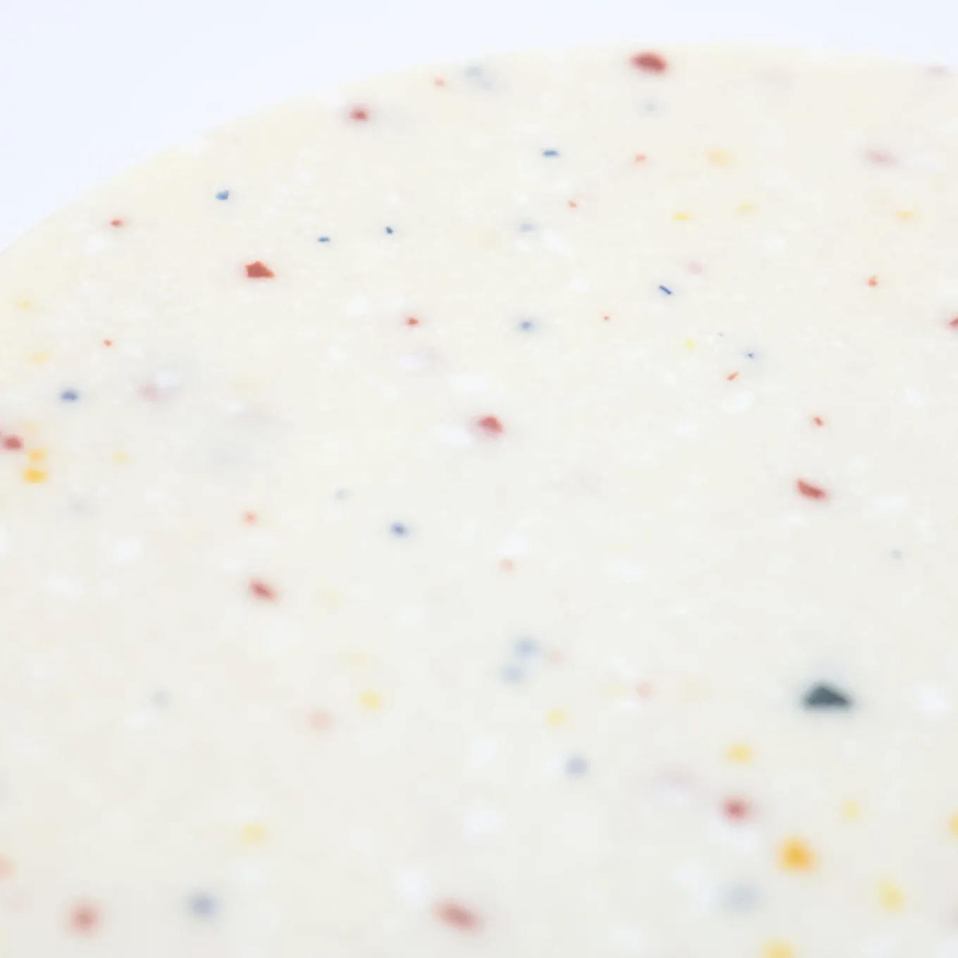 White Festival Corian Base Small Wireless Charger