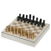 White Leather Chessboard