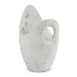 White Marble Ants Champagne Bucket