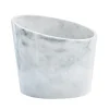 White Marble 4-Bottle Ice Bucket