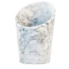 White Marble Glacette