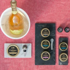 White Marble Glacette