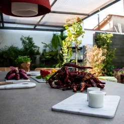 White Marble Set of 2 Egg Cups