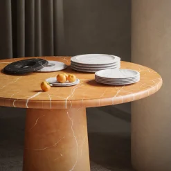 White Michelangelo Dinner Plate by Ivan Colominas #2