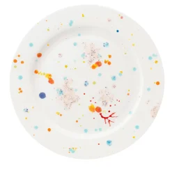 White Seabed Charger