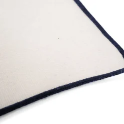 White Waxed Linen Tablecloth