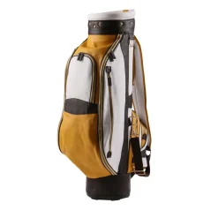 White, Yellow and Brown Golf Bag