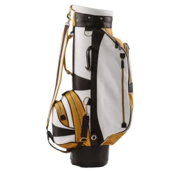 White, Yellow and Brown Golf Bag