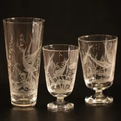Wine and Water Ejermann Crystal Glasses