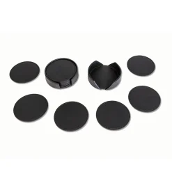 Wings Set Of 6 Coaster - Serie Cassigoli Black