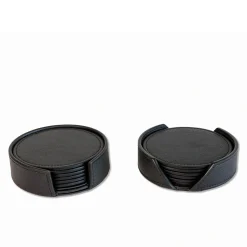 Wings Set Of 6 Coaster - Serie Cassigoli Black
