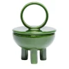 Wok Erba Green Ceramic Candle