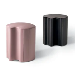 Woody Pink Pouf